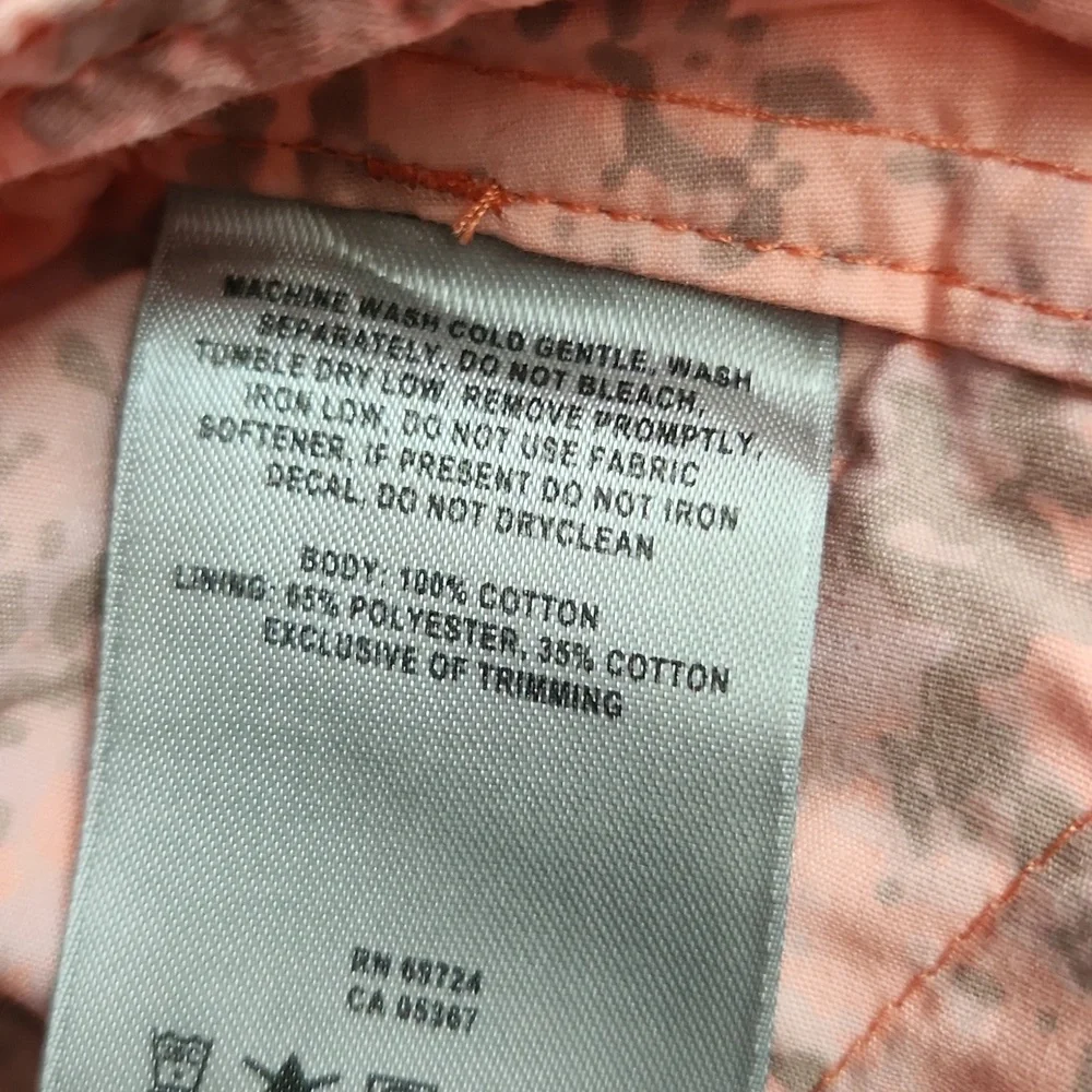 Columbia coral orange cotton shorts Size 10
